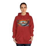 Submarine In Outer Space Hoodie Printify