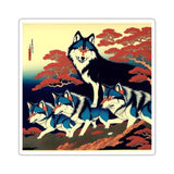 WolfPack Sticker Printify