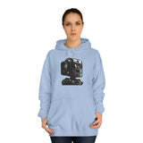 Robot Boombox Head Hoodie Printify