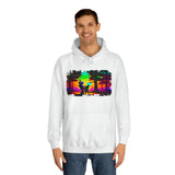 Two Robots In A Forest Hoodie Printify