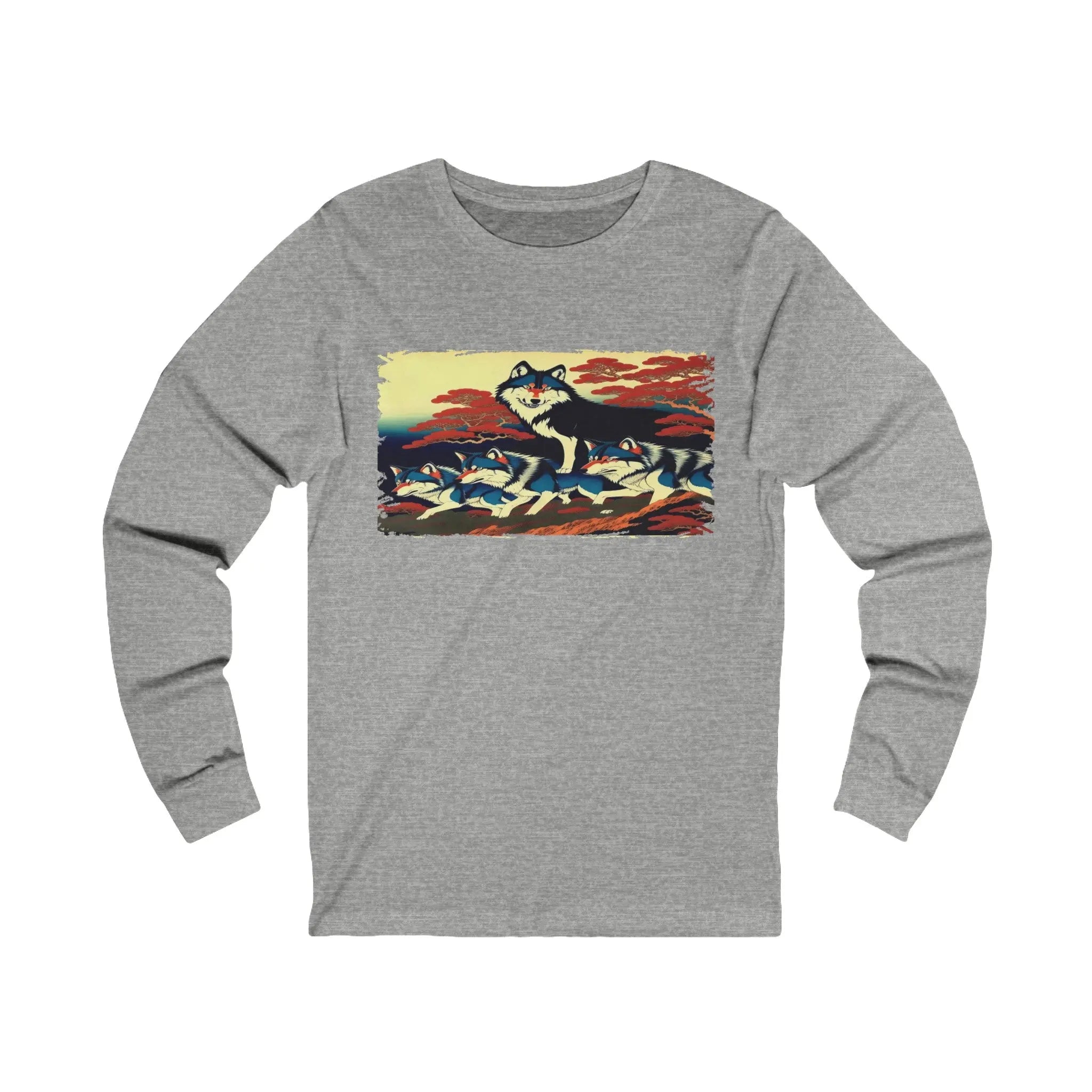 WolfPack- Unisex Jersey Long Sleeve T-Shirt - NEXTHREADZ Apparel Inc