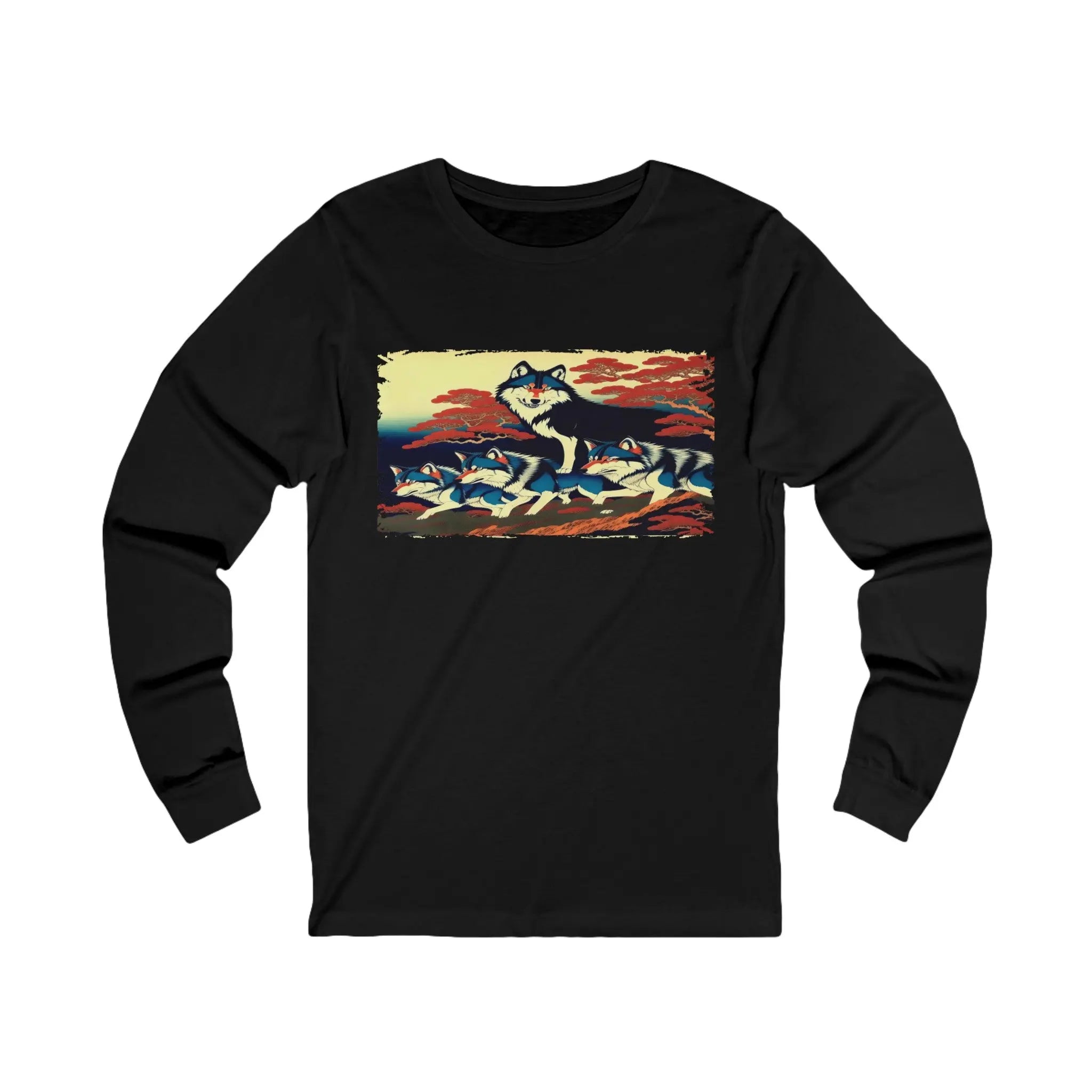 WolfPack- Unisex Jersey Long Sleeve T-Shirt - NEXTHREADZ Apparel Inc