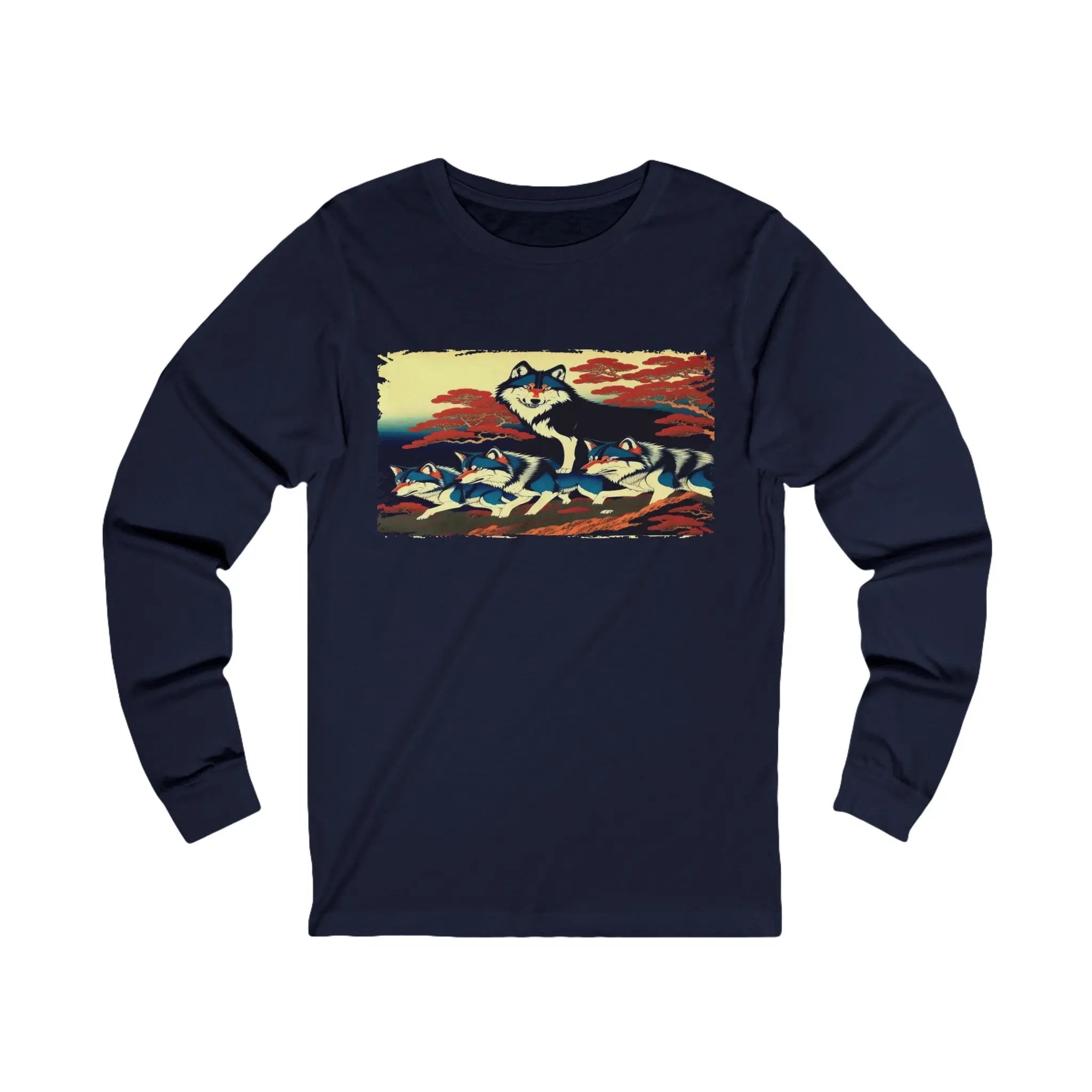 WolfPack- Unisex Jersey Long Sleeve T-Shirt - NEXTHREADZ Apparel Inc